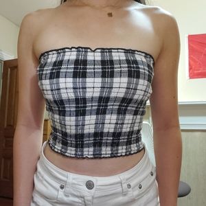 Crop top tube top